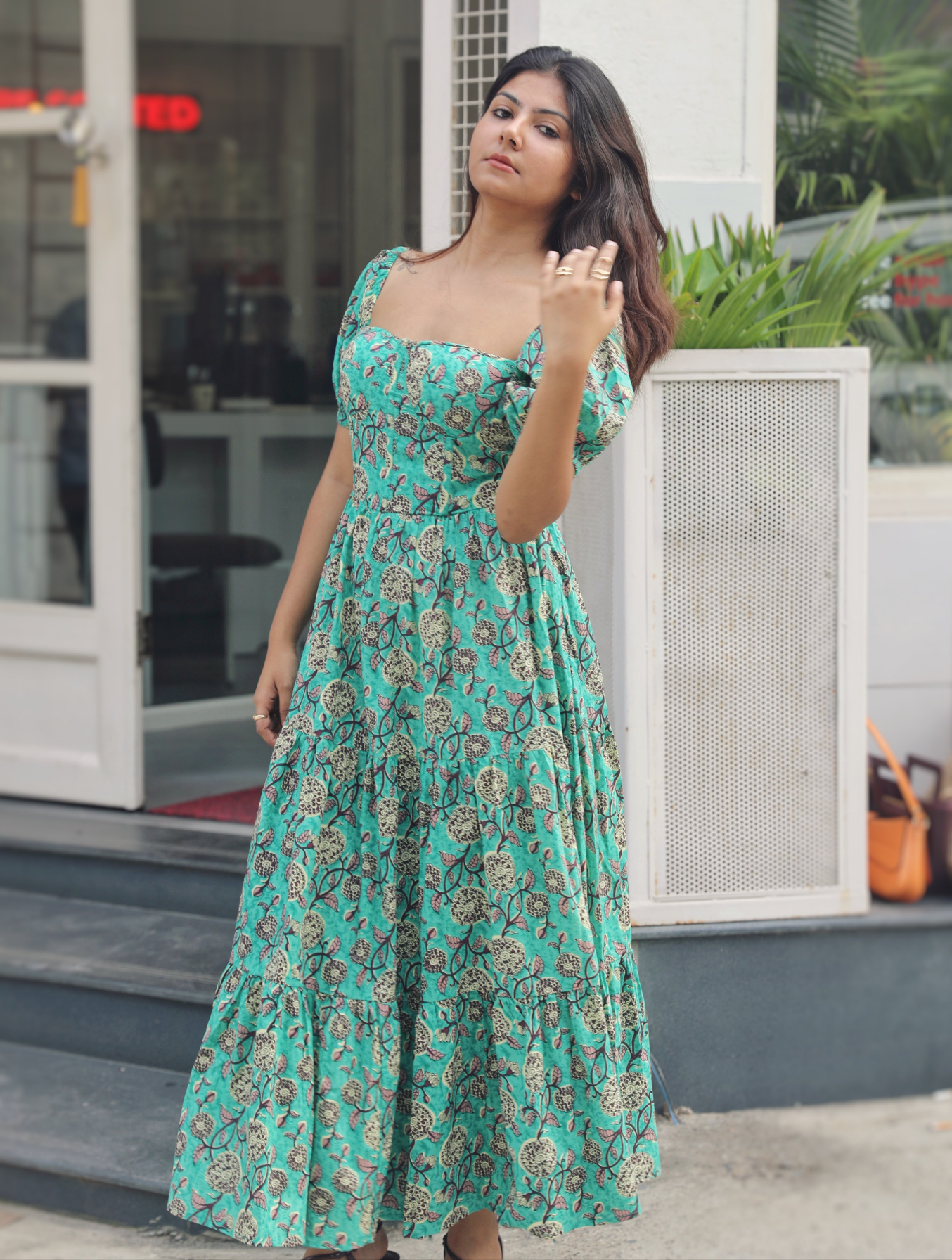 Emilia Corset Midi Dress