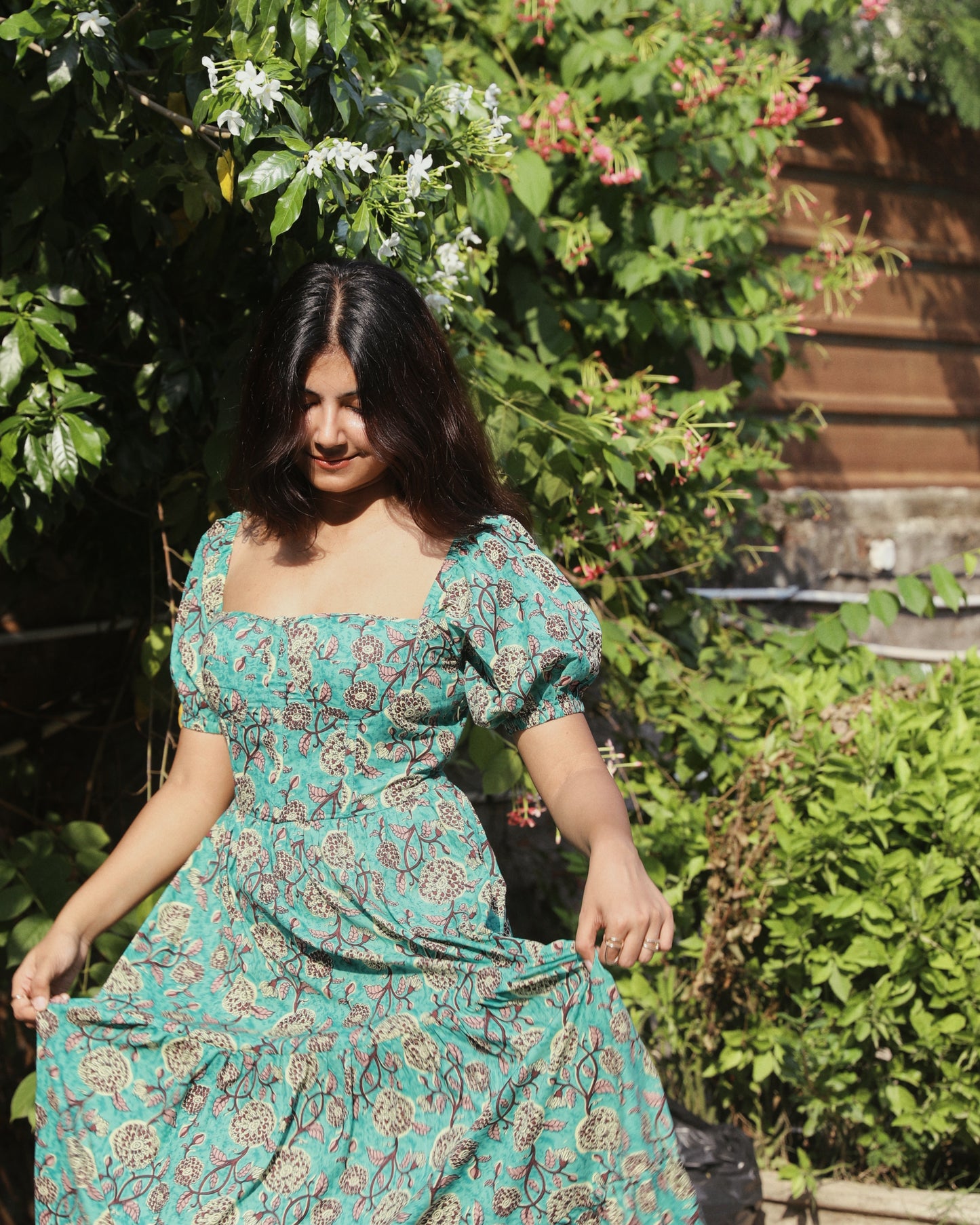 Emilia Corset Midi Dress