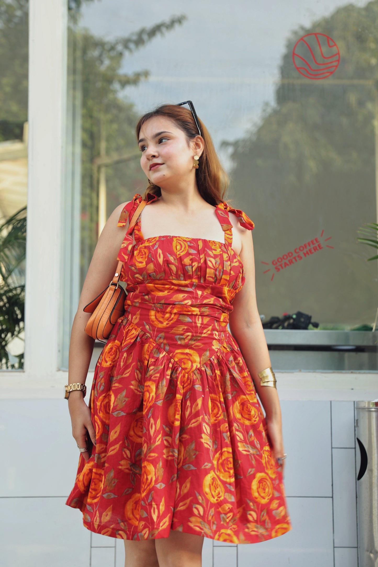 Naima Cotton Mini dress