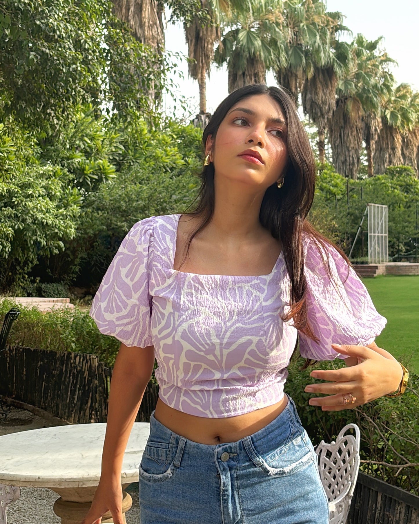 Lilac Blossom Top