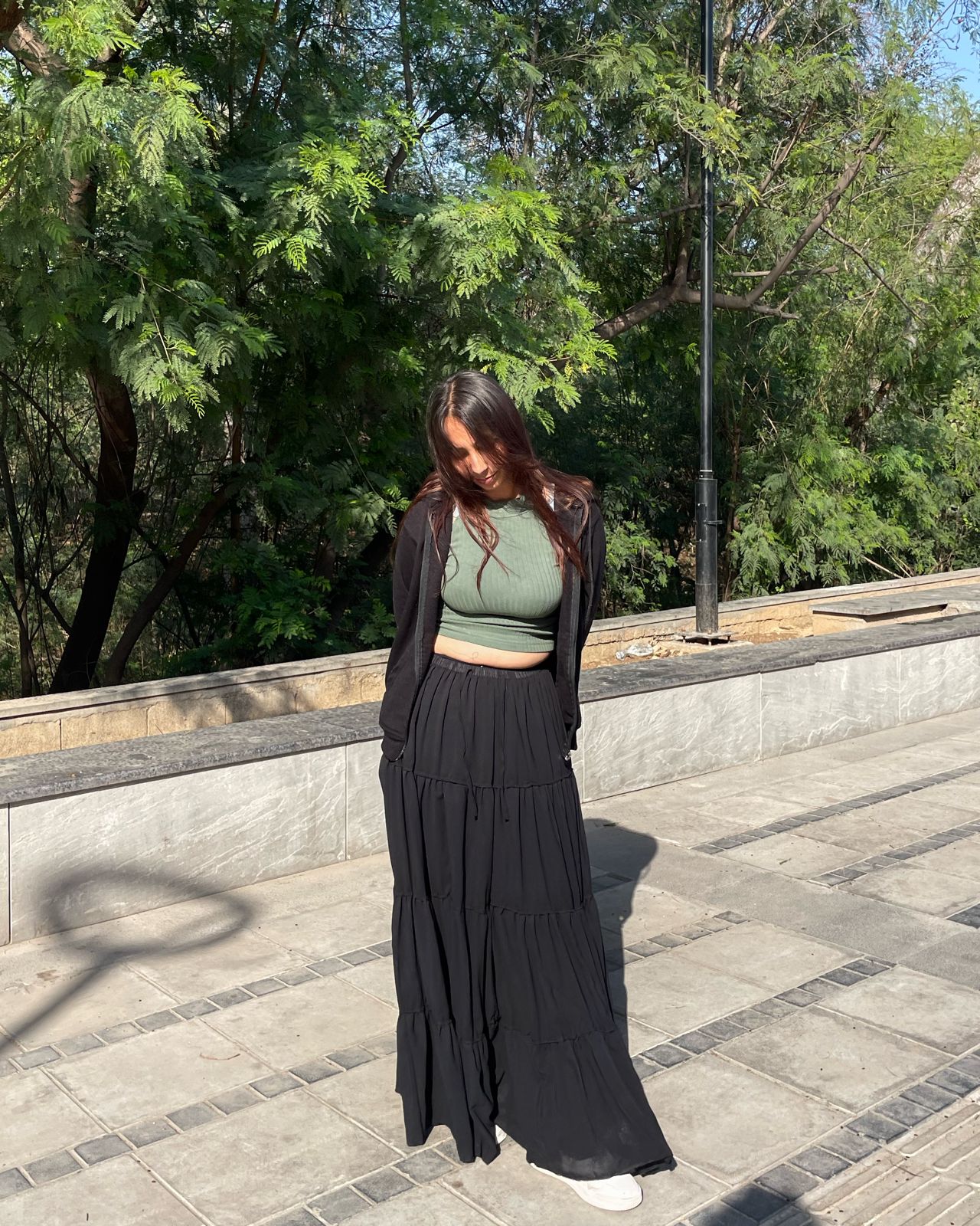 Black Maxi Skirt